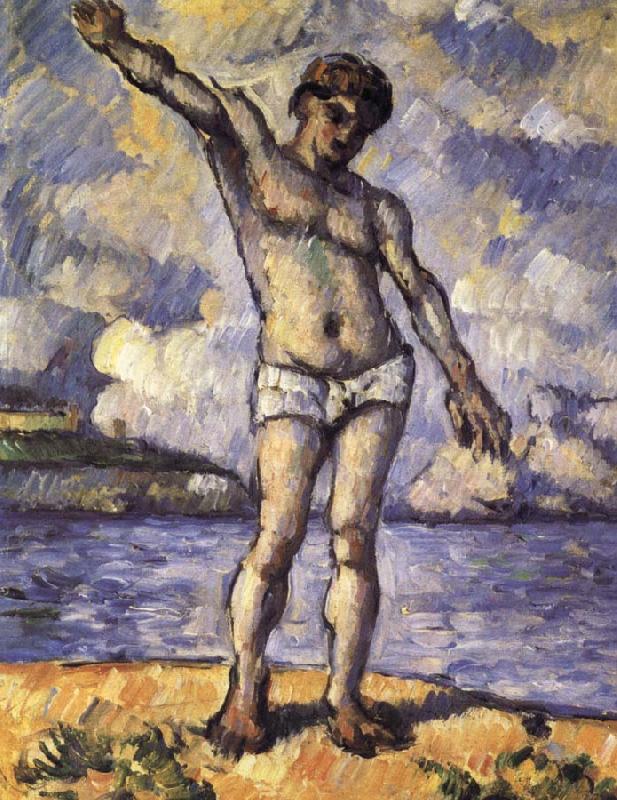 Paul Cezanne from the draft Bathing